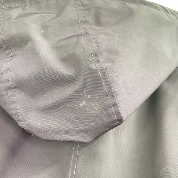Talbots Purple Hooded Rain Coat Jacket Womens Size Small Petite Pockets Lined - Picture 9 of 9